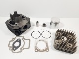 Kit Cilindru Motor 80cc + Chiuloasa Gilera Stalker, Scuter, Racire Aer, TMMP
