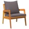Set bistro 4 buc. Maro Lemn Solid de Acacia - 5