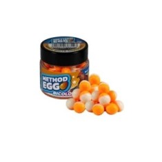 Pop Up Benzar Method Egg Bicolor Mango Chocolate 6-8mm 30ml foto