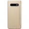 Husa Agenda Sparkle Piele Auriu SAMSUNG Galaxy S10 Plus