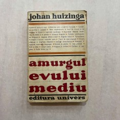 Johan Huizinga - Amurgul evului mediu