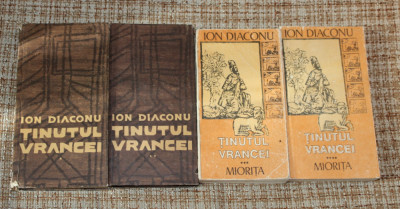 Ion Diaconu - Tinutul Vrancei. Etnografie, Folklor, Dialectologie, vol 1-4 tara foto