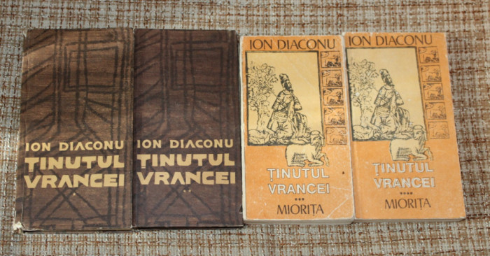 Ion Diaconu - Tinutul Vrancei. Etnografie, Folklor, Dialectologie, vol 1-4 tara