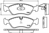 Placute frana fata Daewoo Cielo (Kletn), 02.1995-08.1997, marca SRLine S70-0026