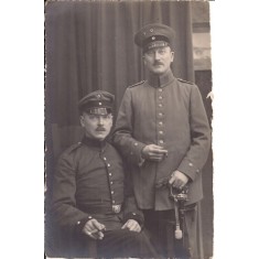 Fotografie sub forma de carte postala din perioada interbelica