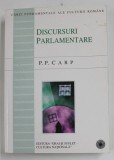 DISCURSURI PARLAMENTARE de P.P.CARP , 2000