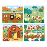 Puzzle educativ - Farm | Vilac