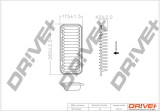 Dr!ve+ DP1110.10.0085 Filtru aer