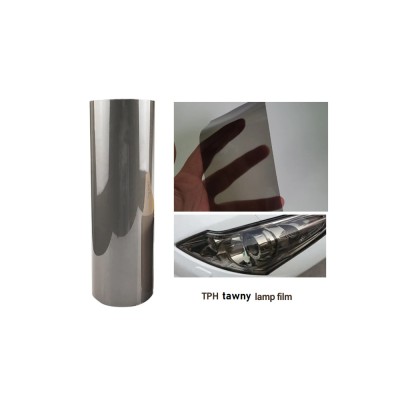 Rola folie protectie faruri stopuri material TPH Fumurie PREMIUM cu functie de regenerare 0.6x10m foto