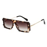 Ochelari de Soare, Zamo&reg;, CZL 633, Protectie UV400, Model Rectangular, Rama Tortoise, Lentile Maro, Plastic