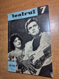 revista teatrul iulie 1962
