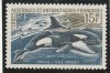 Taaf 1969 - Colonii franceze , Fauna , o valoare dantelata , MNH ,Mi.52, Nestampilat