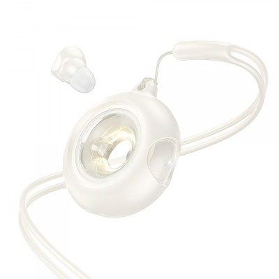 Handsfree Bluetooth HOCO EW71 Mini Donut, TWS, Alb foto