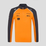 Mclaren Honda hanorac de bărbați official Teamline Replica F1 Team 2025 - L