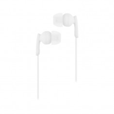 Casti In-Ear cu microfon Konig, jack 3.5 mm, Alb foto