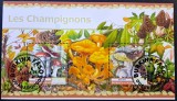 Ciuperci - Burkina Faso 2023 - Coliță Set Complet 2 Timbre Les Champignons (Ștampilată / CTO) CP1_II