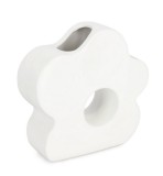 Cumpara ieftin Vaza flori piatra alba Flower 22x8x21h