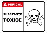 Placute pentru substante toxice