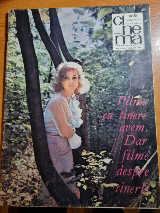 cinema august 1968-filmul legenda,interviu virgil calotescu,florin piersic,gopo