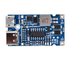 Modul de &Icirc;ncarcare a Bateriilor Litiu cu 3S BMS, 4.5V-15V, 18W, 2A
