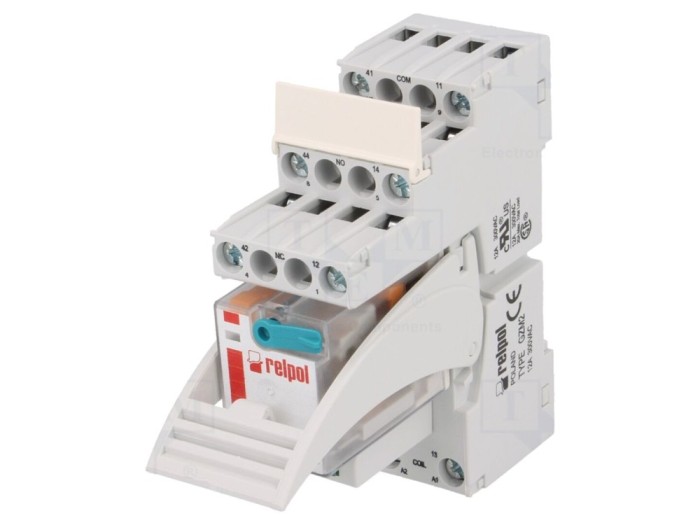 Releu Intermediar DPDT 24VDC 12A