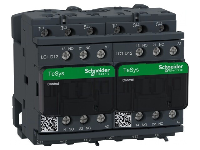 Contactor Reversibil 3 Poli 110VAC 12A TeSys D