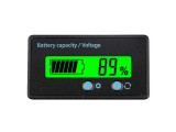 Voltmetru LED 6-63V pentru acumulatori Pb sau litiu