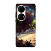 Husa compatibila cu Huawei Nova Y70 model Nebula island, Silicon, TPU, Viceversa, Transparent, Carcasa