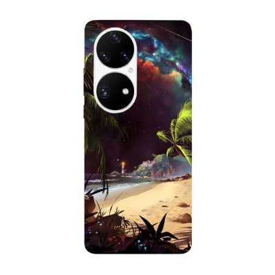 Husa compatibila cu Huawei Nova Y70 model Nebula island, Silicon, TPU, Viceversa foto
