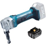 Makita DJN161Z + BL1830B - Masina de taiat tabla 1.6 mm + Acumulator Li-Ion 18 V 3 Ah