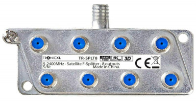 Amplificator de semnal TV TronicXL cu 8 cai - RESIGILAT foto