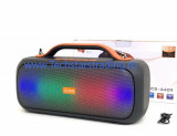 Boxa portabila cu leduri, bluetooth, 10W, MP3, USB, TF, Radio FM, acumulator,