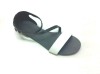 Sandale dama din piele Black and White Anna, 35 - 41, Ingiro