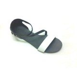 Sandale dama din piele Black and White Anna