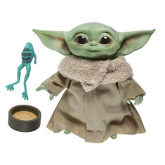 Jucarie Interactiva Hasbro din Plus Baby Yoda, The Child Mandalorian foto