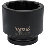 Yato YT-11995 - Cheie tubulara de impact 80x- mm 1 inch