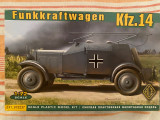 Macheta kit plastic 1/72 blindat german Kfz 14, firma ACE, 1:72