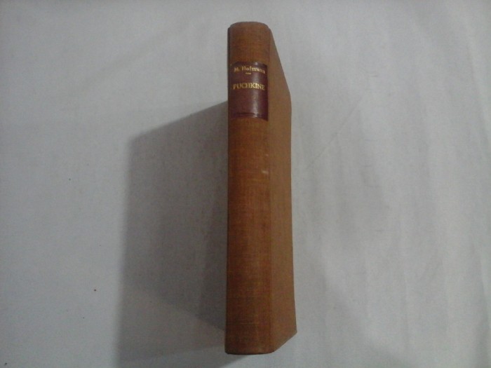 POUCHKINE - M. HOFMANN - 1931