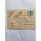 Carte Poștală Romania a Rom&acirc;nilor Cenzurat R&acirc;mnicu Sărat
