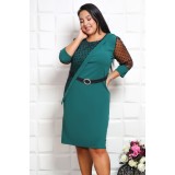 Rochie Eleganta Gabri Verde - 54Marimea
