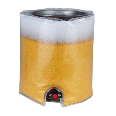 K&amp;uuml;hlmanschette f&amp;uuml;r 5 Liter F&amp;auml;sser Bierfass foto