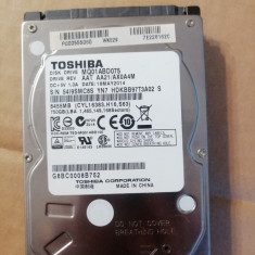hdd Hard Disk Laptop Toshiba MQ01ABD075, 750GB, 5400 rpm, 8MB, SATA 3