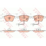 Set placute frana Trw GDB1554, parte montare : Punte fata