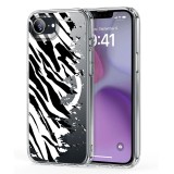 Husa pentru iphone 16e, atasare magnetica, magsafe, pattern skin 16, clear