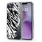 Husa pentru iphone 16e, atasare magnetica, magsafe, pattern skin 16, clear