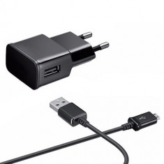 Incarcator microUSB Samsung Galaxy Ace 2 2000mAh In Blister Negru foto