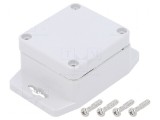 Carcasă universală 58mm x 64mm x 35mm cu lame de fixare