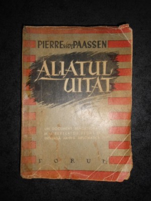 PIERRE VAN PAASSEN - ALIATUL UITAT (1945) foto