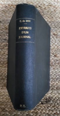 Journal 1908-1928 . Charles du Bos foto