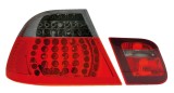 Set lampi spate, stopuri Bmw Seria 3, Sedan, 06.1901, montare spate, stanga+dreapta, LED+P21W; rosu-alb, fumuriu, transparent; cu soclu becuri;